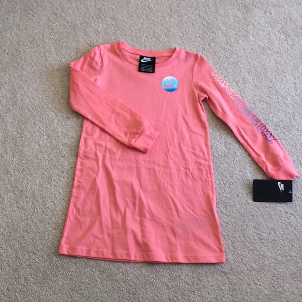 NIKE GIRLS’ SIZE 4T LONG SLEEVE TUNIC TOP/DRESS